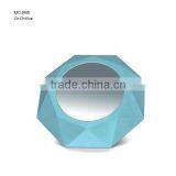 Geometrical Shape Inlaid Mirror Natural Plain Concrete Designer Home Decor thumbnail-2