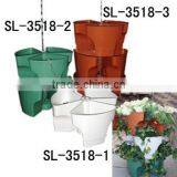 Vertical Garden Stackable Flower Pot for Tomato or Strewberry thumbnail-1