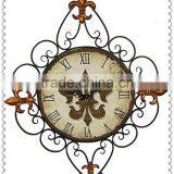 New Design Integration Antique Metal Wall Clock thumbnail-1