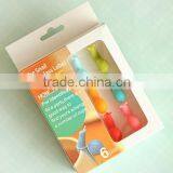 6pcs Cute Snail Shape Silicone Tea Bag Holder thumbnail-6