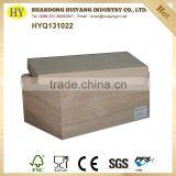 Unfinished Paulownia Plain Wooden Gift Box for Sale thumbnail-1