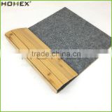 Bamboo Indoor Bath Mat Floor Mat with Cloth Homex-BSCI Factory