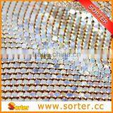 Unique Style Metal Sequin Cloth Curtain,decorative Aluminium Sequin Fabric thumbnail-3