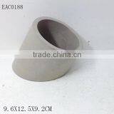 Low Price Small Indoor Concrete Flower Pot thumbnail-2