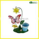 Handmade Outdoor Metal Butterfly Planter thumbnail-1
