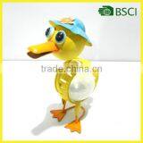 Metal Lovely Duck Craft Solar Light Parts for Home and Garden thumbnail-1