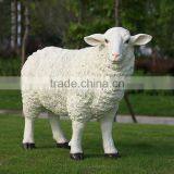 Wholesale Promotion Resin Craft Sheep Fiberglass Animals for Sale thumbnail-5