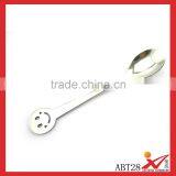 High Grade Long Smile Face Handle Stainless Steel Spoon thumbnail-1