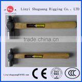 Superior Quality Polished Ball Pein Hammer With Wood Handle thumbnail-1