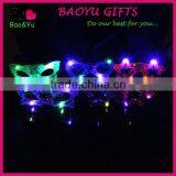 Plastic Party Flashing Glasses LED Glasses Light Up Glasses For Halloween thumbnail-1