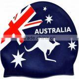 2014 World Cup Brazil National Flag Swim Cap Swimming Cap thumbnail-4