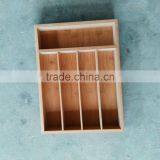 2017 Promotional Bamboo Storage Bins for Cutlery