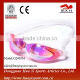 Cheapest Custom Adult Colorful One Piece Durable Swimming Goggles thumbnail-3