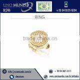 Traditional Style Gold Plated Wedding Ring Available at Attractive Price thumbnail-1