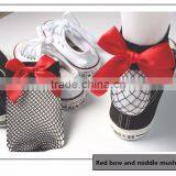 Fashionable Anklet Custom Long Short Tube Designer Summer Thigh Sexy Black Nylon Fishnet Women Socks thumbnail-6