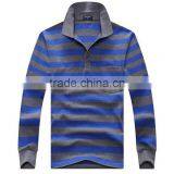 New Design Long Mens Sleeveus Polo T-shirts in India Custom thumbnail-6