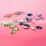 China Factory Price Horse Eye Rhinestone Pointback Glass Crystal Stone for Wedding Dress thumbnail-3