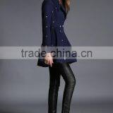 New Arrival Women Chic Fashion Long Cashmere Coat OEM Service thumbnail-4