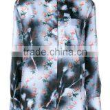 2016 Best Selling Full Floral Print Shirt for Women OEM Service thumbnail-3