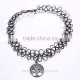 Hippy Tribal Gypsy Boho Stretch Tattoo Choker Necklace thumbnail-5