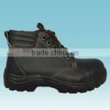 Thick-heeled Steel Toe Cap Black Construction Foot Protection Safety Shoes thumbnail-1