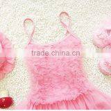 Factory Price Baby Pink Lace Bikini Children's Swimwear Kids Swinwear a Little Baby Swimwear /kids Bikini thumbnail-4