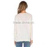 2015 Cheap Plain v Neck Stretch Cotton t Shirt Blank t Shirts thumbnail-3