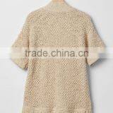 Cute Girl Open Fringe Cardigan Sweater no Button thumbnail-3
