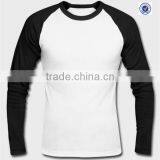 White Body Raglan Combed Cotton t Shirt thumbnail-2