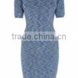 2014 Sexy Stretch Space Dye Texture Brand Knit Bandage Dress thumbnail-1