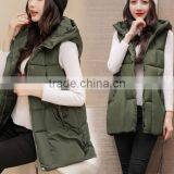 Zm35761a Wholesale Winter Clothing Fancy Ladies Waistcoat thumbnail-1