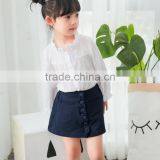 S60609B 2017 Newly Spring Autumn Girls Blouse Children Chiffon Shirt thumbnail-2