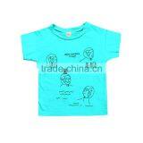S17502A Baby Boy Clothes Short Sleeve Baby Tops Kids Clothes T-shirts thumbnail-6