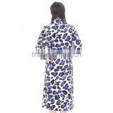 Factory Price Custom Logo Unisex 100% Polyester Nightgown thumbnail-3