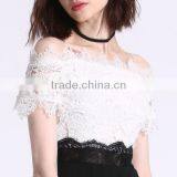 Factory Customized Unique One Shoulder Sexy High Grade Lace Stitching Elegant Fringed Design Pertty Party Dress thumbnail-1