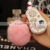 Mini Lovely Leather Key Wallet Car Key Bag Small Zipper Car Key Holder Bags thumbnail-1