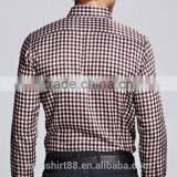 Long Sleeve Shirt for Men 100% Cotton Dress Shirt for Men 2017 thumbnail-3