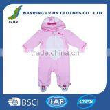 Baby Infant Hooded Romper thumbnail-1