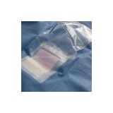 Sterile medical Disposable Eye Drape with collection pouch
