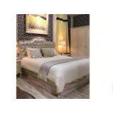 French Style White Furniture Mahogany Bedroom thumbnail-3