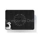 Metal 17 Inch Laptop Cooler Stand , Notebook Cooling Stand With Single Fan