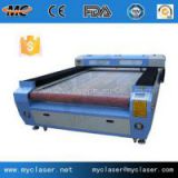 Hot model large size MC 1800*1000mm automatic fabric CNC CO2 laser cutter