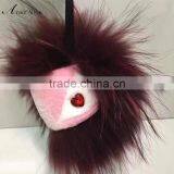 New Style Great Promotional Item Fur Accessories Handbag Decoration Monster thumbnail-4