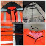 En471 Hi-visibility Traffic Rain Coat With Pants for Workers thumbnail-2
