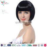Styler Brand Short Straight Bob Hair Wig Women Halloween Party Ombre Pink Wig thumbnail-6