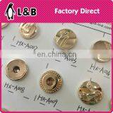 Custom Made Zinc Alloy Fix Jeans Button for Women Jeans