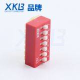 Various Colors Pitch 2.54mm Vertical DIP SWITCH With Good Quality
