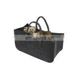 Eco-friendlyHigh Quality Handmade Felt Tote Bag for Firewood thumbnail-3