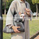 Pet Dog Carrier Breathable Fabric Travel Safe Bag Carrier Foldable Pet Mat for Dogs Cats thumbnail-1