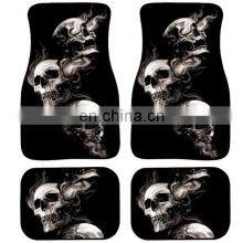 Big Skull Car Pads Carpet Universal Car Floor Foot Mats Sublimation Anti-Slip Neoprene Interior Protect Carpet Rug Accessories thumbnail-2